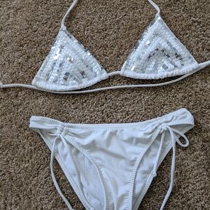 SOLD   Victorias Secret Sequin bikini
